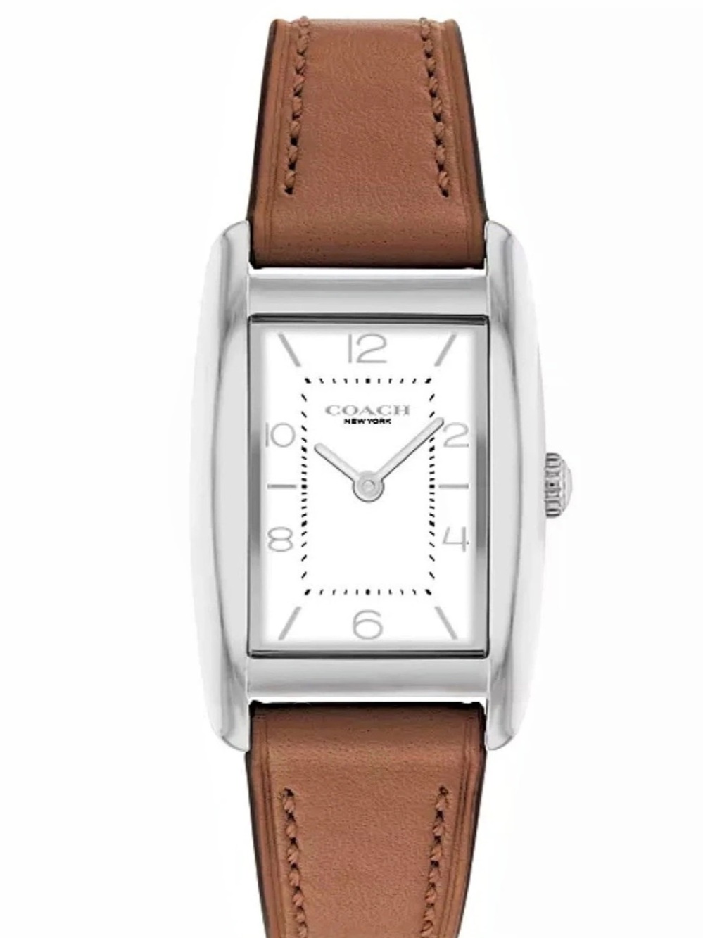 COACH Women's Reese Saddle Leather Watch 24mm